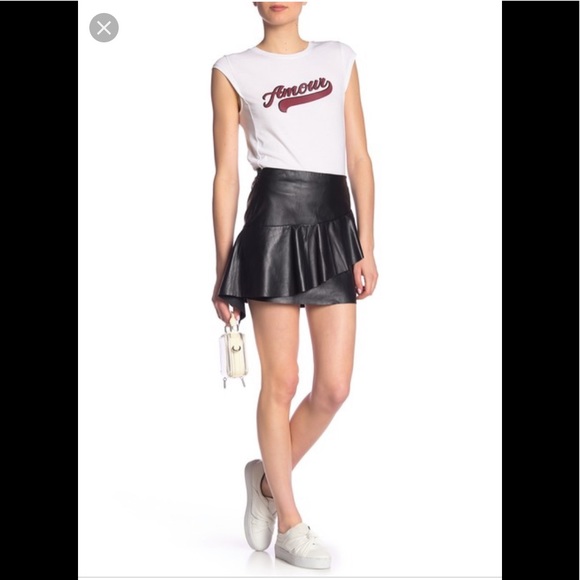 Joie Dresses & Skirts - Joie skirt - 100% soft lamb leather NWT